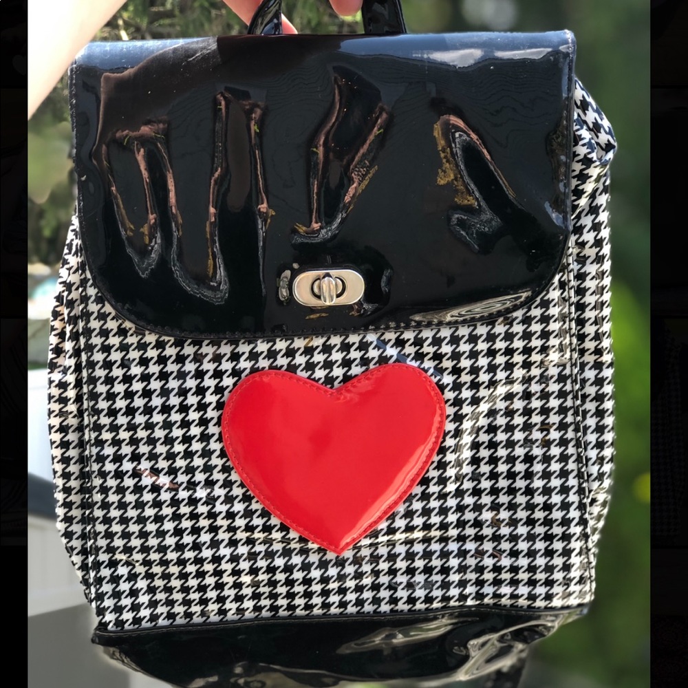 Vintage mini backpack